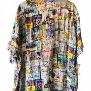 Vintage Disneyland Souvenir Button-Up Shirt